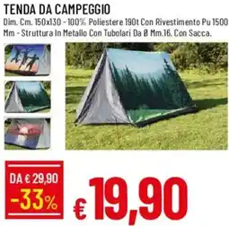 Galassia Tenda da campeggio offerta