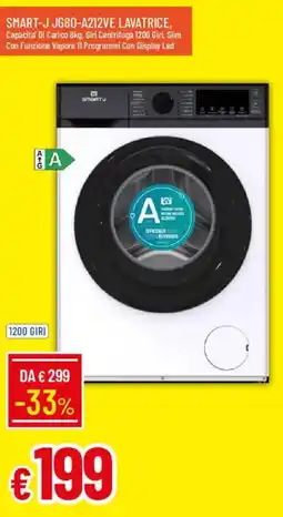 Galassia SMART-J JG80-A212VE LAVATRICE offerta
