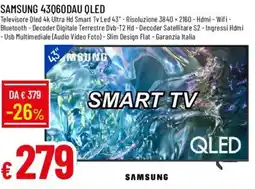 Galassia SAMSUNG 43060DAU OLED offerta