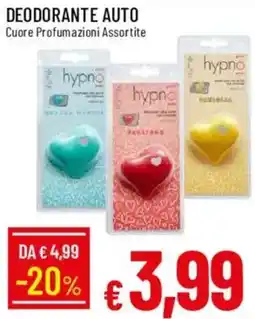 Galassia Deodorante auto offerta