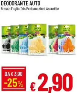 Galassia Deodorante auto offerta