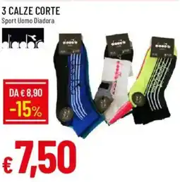 Galassia 3 calze corte offerta