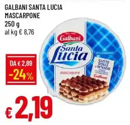 Galassia Galbani santa lucia mascarpone offerta