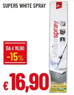 Galassia Super5 white spray offerta