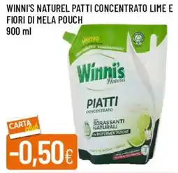 Galassia Winni's naturel patti concentrato lime e fiori di mela pouch offerta