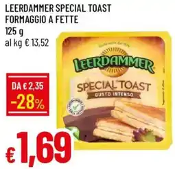 Galassia Leerdammer special toast formaggio a fette offerta