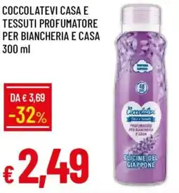 Galassia Coccolatevi casa e tessuti profumatore per biancheria e casa offerta