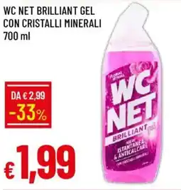 Galassia Wc net brilliant gel con cristalli minerali offerta