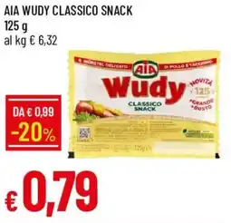 Galassia Aia wudy classico snack offerta
