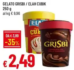 Galassia Gelato grisbi/elah cubik offerta