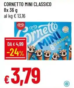 Galassia Cornetto mini classico offerta