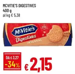 Galassia Mcvitie's digestives offerta