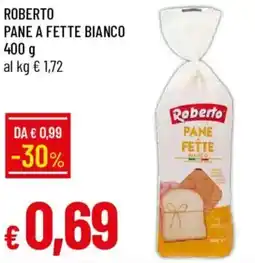 Galassia Roberto pane a fette bianco offerta