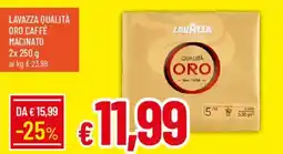 Galassia Lavazza qualità oro caffè macinato offerta