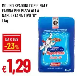 Galassia Molino spadoni l'originale farina per pizza alla napoletana tipo "0" offerta
