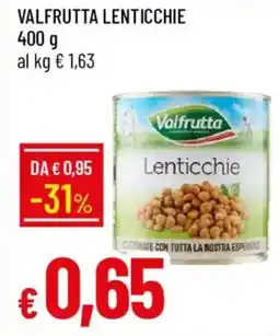 Galassia Valfrutta lenticchie offerta