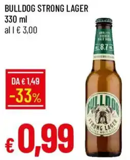 Galassia Bulldog strong lager offerta