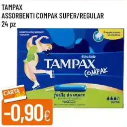 Galassia Tampax assorbenti compak super/regular offerta
