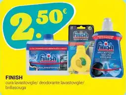 Tigotà Finish cura lavastoviglie/ deodorante lavastoviglie/ brillasciuga offerta