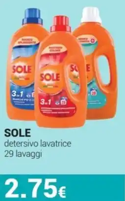 Tigotà Sole detersivo lavatrice offerta