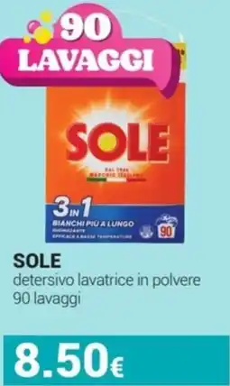 Tigotà Sole detersivo lavatrice in polvere offerta