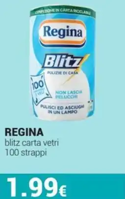 Tigotà Regina blitz carta vetri offerta