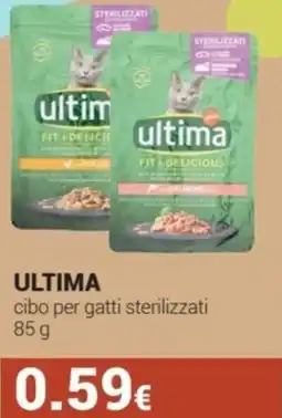 Tigotà Ultima cibo per gatti sterilizzati offerta