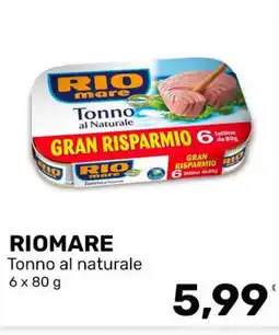 Esselunga RIO mare Tonno al Naturale offerta