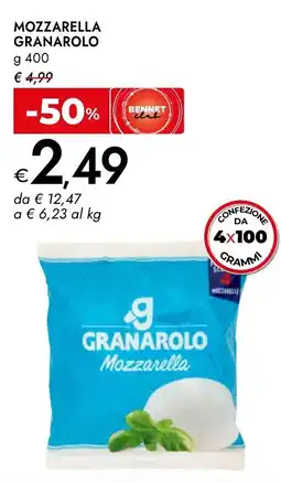 Bennet Mozzarella Granarolo offerta