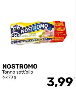 Iper Tosano NOSTROMO Tonno sott'olio offerta