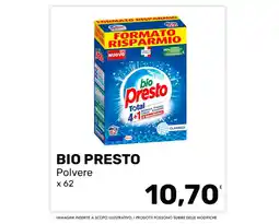 Esselunga BIO PRESTO Polvere offerta