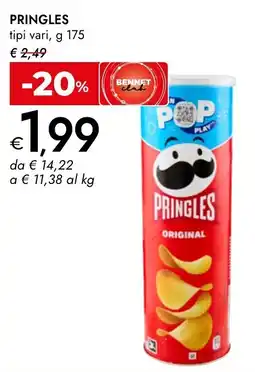 Bennet PRINGLES ORIGINAL offerta
