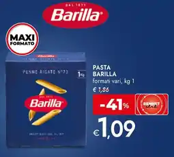Bennet Pasta Barilla offerta