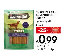 Bennet SNACK PER CANI ADVENTUROS PURINA offerta