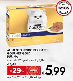 Bennet Gourmet Gold Mousse offerta