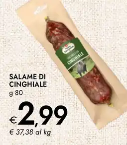 Bennet Salame di Cinghiale offerta