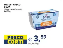 Esselunga Yogurt Greco Delta offerta