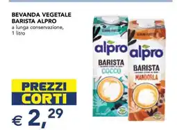Esselunga BEVANDA VEGETALE BARISTA ALPRO offerta