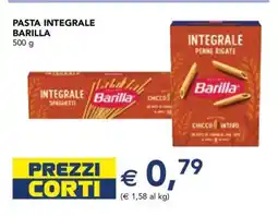 Esselunga PASTA INTEGRALE BARILLA offerta