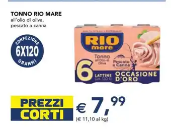 Esselunga TONNO RIO MARE offerta