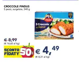 Esselunga Croccole Findus offerta