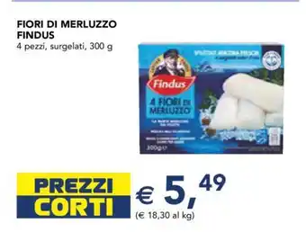 Esselunga FIORI DI MERLUZZO FINDUS offerta