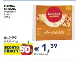 Esselunga PIADINA LORIANA offerta