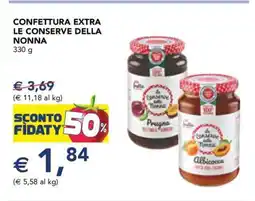 Esselunga CONFETTURA EXTRA LE CONSERVE DELLA NONNA offerta