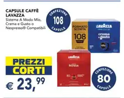 Esselunga CAPSULE CAFFÈ LAVAZZA offerta