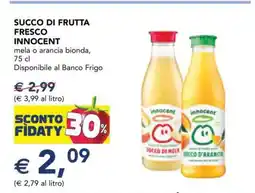 Esselunga SUCCO DI FRUTTA FRESCO INNOCENT offerta