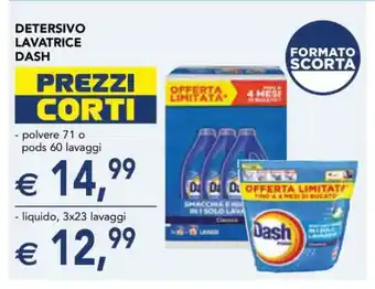 Esselunga DETERSIVO LAVATRICE DASH offerta