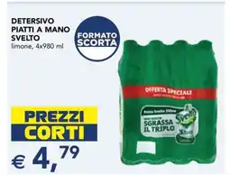 Esselunga DETERSIVO PIATTI A MANO SVELTO offerta