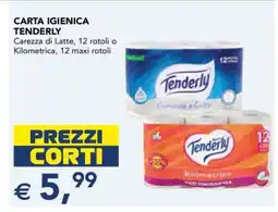 Esselunga CARTA IGIENICA TENDERLY offerta