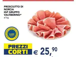 Esselunga PROSCIUTTO DI NORCIA IGP GRUPPO VALTIBERINO offerta